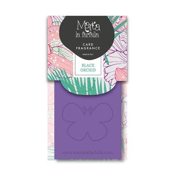 MARTA LA FARFALLA CARD - BLACK ORCHID autóillatosító