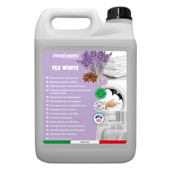 Tex White 5l - mosófolyadék koncentrátum fehér ruhákhoz 
